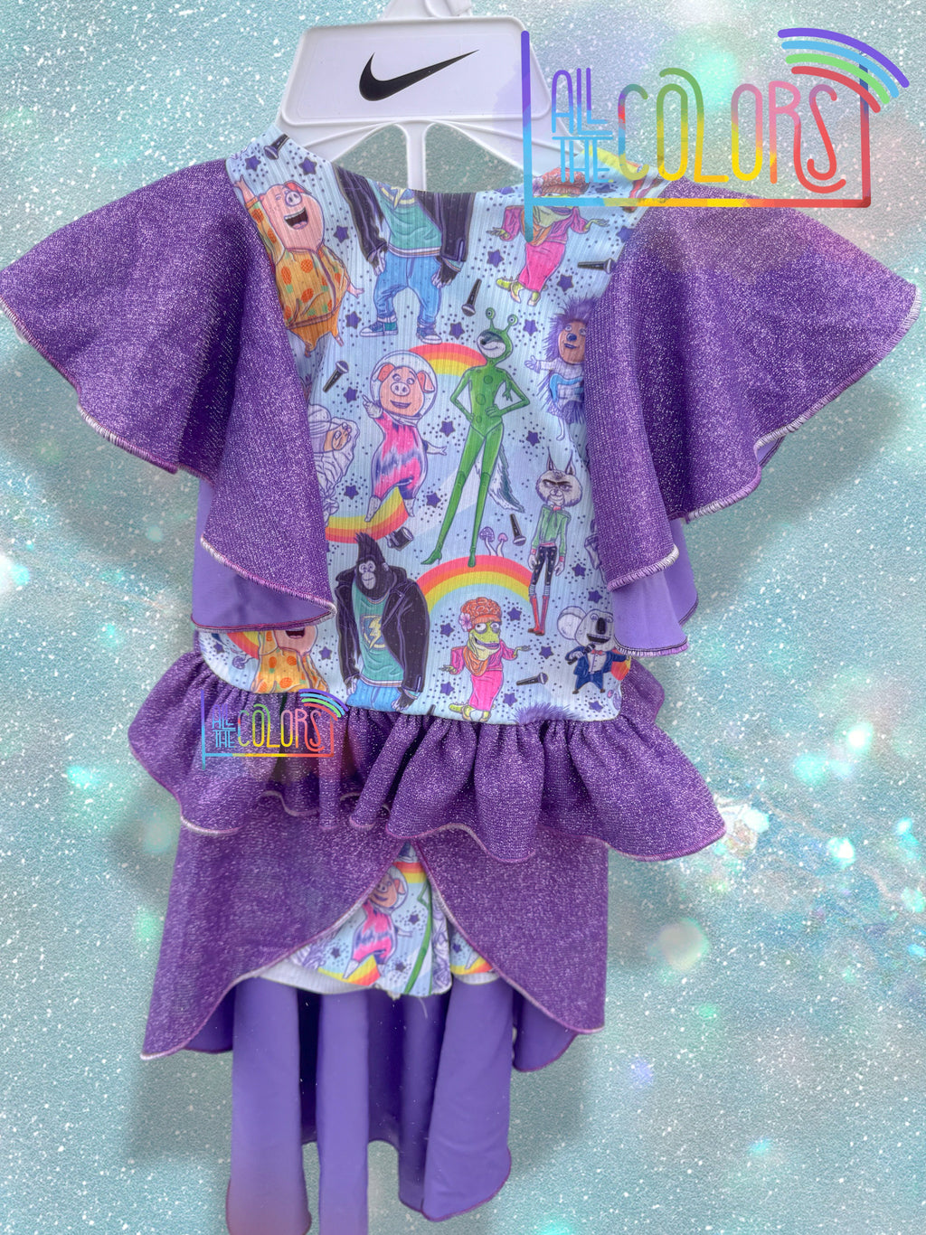 4t wrapped shorts set